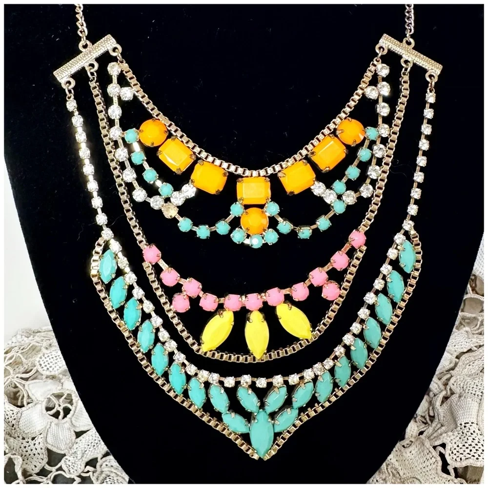 Anthro “Sugar Coated Necklace” - Picture 3 of 11